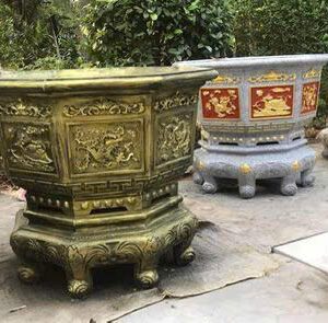 Chậu cây cảnh bát giác
