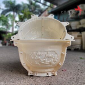 Khuôn Chậu ABS Tròn 50 Họa Tiết Tết Không Đôn