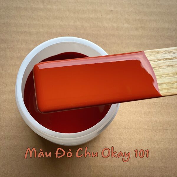 Sơn Okay đỏ chu 101