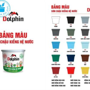 Sơn chậu cảnh Dolphin