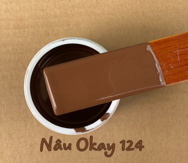 Sơn Okay nâu 124