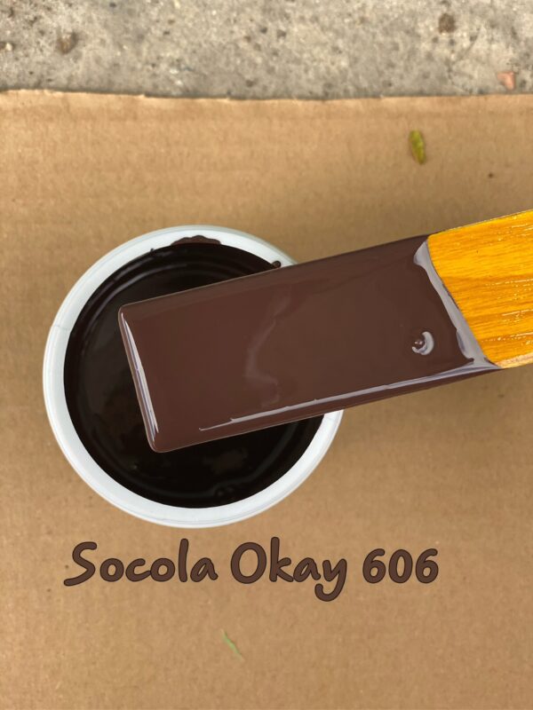 Sơn Okay socola 606