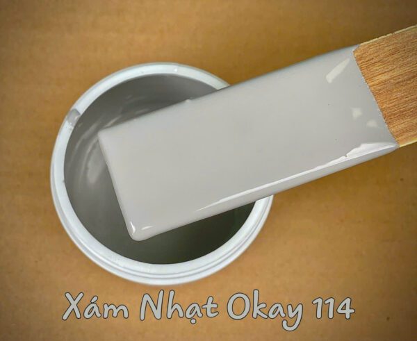 Sơn Okay xám nhạt 114