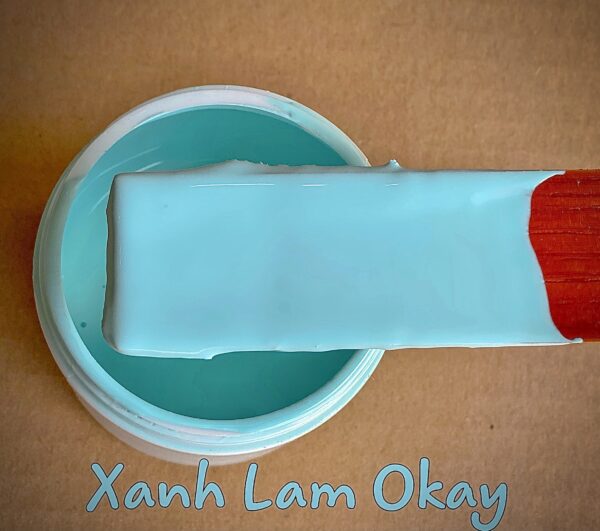 Sơn Okay xanh lam 121